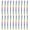 Multicolor, variant on Wovilon 10 Pieces Car Air Conditioner Vent Grille Decorative Trims U-Shaped Outlet Strips Decoration Diy Styling Accessories Home Decor