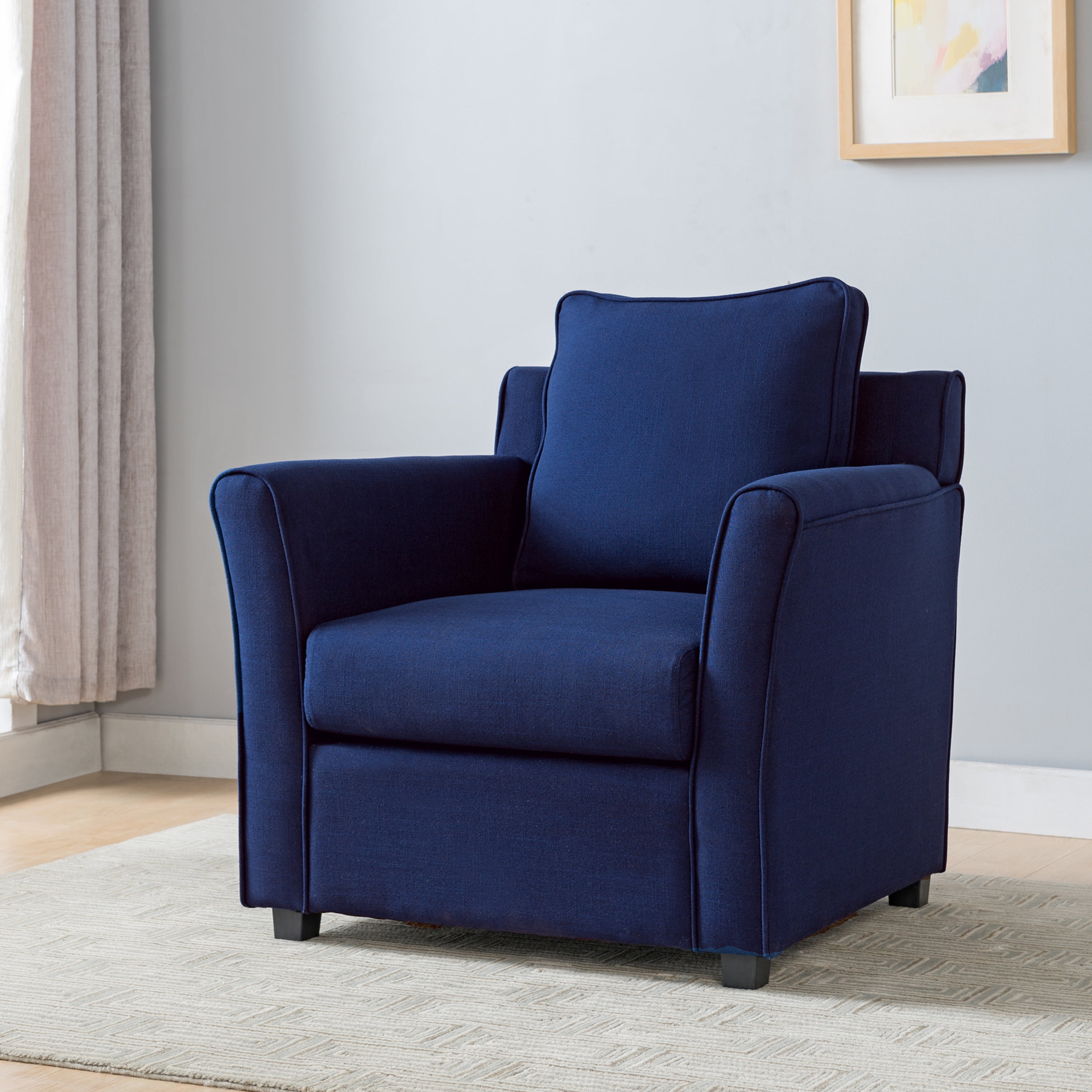 Royal Blue Chairs For Living Room