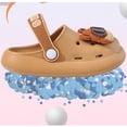thumbnail image 3 of Boys Girls Toddler Clogs Cute Cartoon on Slides Sandals One-Foot Clogs Slide Slippers Beach Pool Sandals (Toddler/Little Kids/Big Kids), 3 of 4