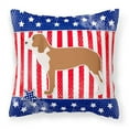 thumbnail image 2 of Carolines Treasures BB3291PW1818 USA Patriotic Spanish Hound Fabric Decorative Pillow, 2 of 2