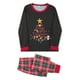 thumbnail image 3 of Pijamas navideños a juego Fiomva para la familia, pijamas estampados bonitos para las vacaciones, ropa de dormir navideña con capucha para parejas/niños, 3 of 8