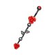 thumbnail image 2 of Anillo de Ombligo Yuyangstore 14G con Barra Para Piercing de Ombligo Joyería Para Halloween y Navidad, 2 of 8