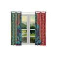 thumbnail image 3 of CADecor Buddah Buddhism Buddhist Zen Art Window Treatment Panel Curtains Window Curtain Kitchen Curtain,Two Piece 26x39 Inches, 3 of 4