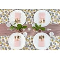 thumbnail image 3 of (96 PACK) EcoQuality 13" inch Round Charger Hammered White Plastic Plates - China Like Party Plates, Heavy Duty Large Disposable Dinner Plates, Reusable Salad Plate Weddings, Serveware, 3 of 3