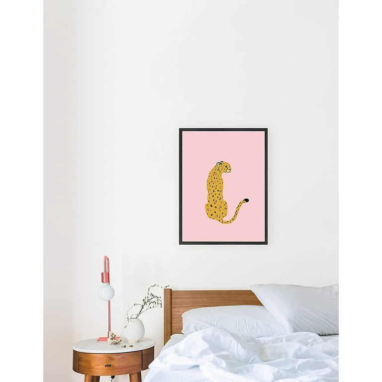 Haus And Hues Cheetah Print Wall Decor Pink Poster, Pink Posters For Room  Aesthetic Blush Pink Wall Decor Cheetah Wall Decor Pink Cheetah Print,  Unframed/Frameable Pink Wall Art (Unframed, 12X16) - Walmart.Com
