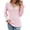 A01-Light Pink, variant on Women's Casual Long Sleeve Lace V Neck Layers Mesh Tunic Tops Trendy Elegant Dressy Blouses, Black, XL