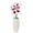 A, variant on 10 Pack Mini Black PU Calla Lily Flowers - Artificial Stem Bouquet for Home Decoration, Wedding Centerpiece, DIY Craft & Photography Props