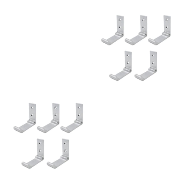 Yuarrent 5 pack/lote Fácil instalación percha de ropa de pared plegable individual organiza de manera eficiente y elegante Type2 NO2