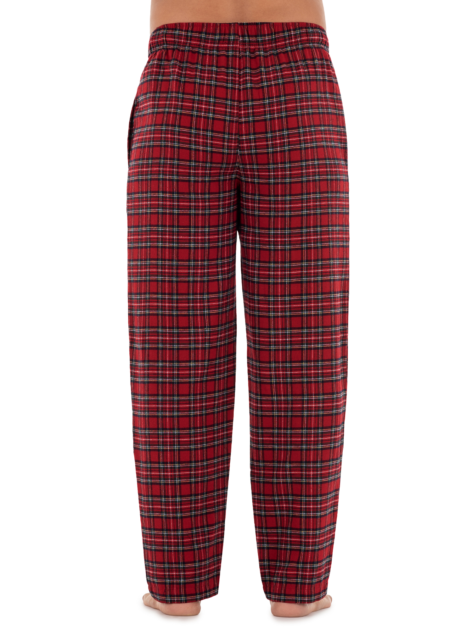 George Men's Plaid Woven Flannel Sleep Pants