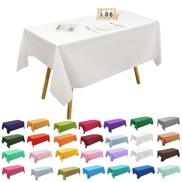 SCZ Mantel de Plástico Desechable Plástico Arco Iris Mantel Colorido Rectángulo Cubiertas de Mesa para Fiesta Arco Iris Cumpleaños Boda Picnic Decoraciones para Fiestas en el Hogar