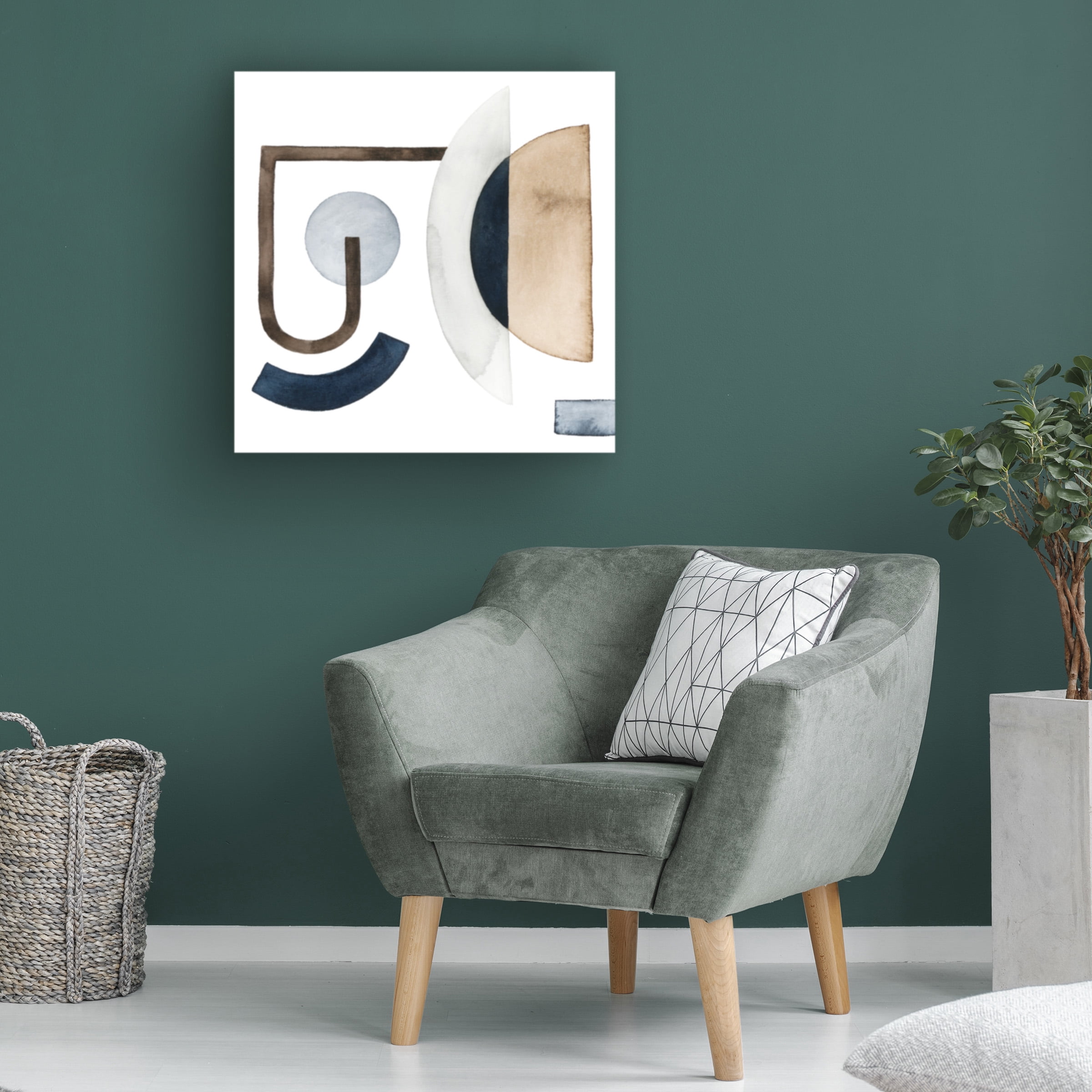 Grace Popp 'Moving Pieces I' Canvas Art