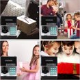 thumbnail image 4 of MesaSe Digital Piggy Bank ATM Machine for Kids  Electronic Money Saving Bank with Password Lock  Automatic Paper Currency and Coin Storage Box  Black Plastic Toy Bank, 4 of 6