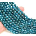 thumbnail image 3 of Genuine Apatite Gemstone Green Blue Grade AAA Round 4mm 5mm 6mm 8mm Loose Beads 15.5 Inch, 3 of 4