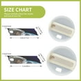 thumbnail image 3 of Kdxio Cat Astronaut Name Plate Compatible Stanley Cups Name Tag Acrylic Nameplate Tumbler Lid Topper for Cup Accessories, 3 of 9