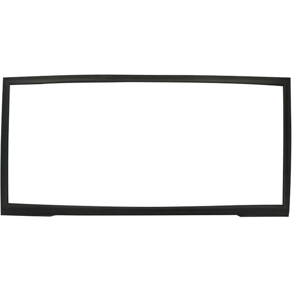 Whole Parts Refrigerator French Door Seal Gasket (Black) with Flap Part# WR14X10237 - Replacement & Compatible with Some GE Refrigerators