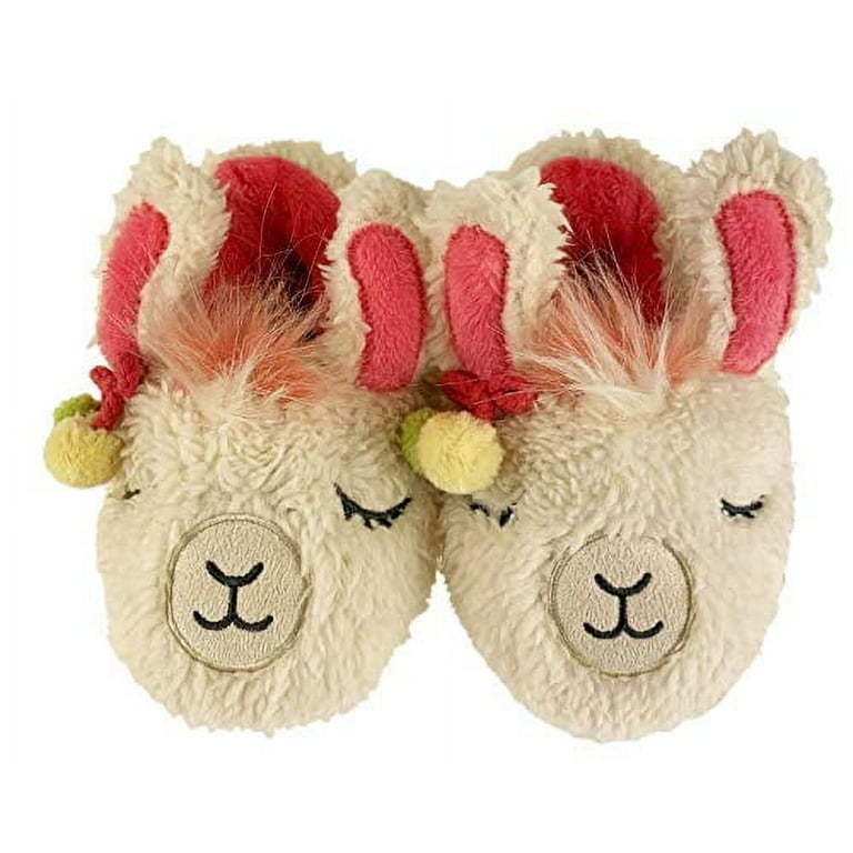 FREE 2 DREAM Slippers for Toddler and Kids Unicorn Llama Blue Monster Bear Claw Pug Indoor Outdoor Bottom Soft Plush Toddler Size 7 to Kids Size 23 Walmart