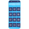 thumbnail image 1 of Numbered Pocket Chart Classroom Pocket Chart for Phone Hanging Classroom Organizer, 1 of 5