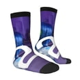 thumbnail image 3 of Lsque inside out 2 Printed Men's Crew Socks, Soft Durable Breathable Moisture-Wicking with Odor Control Cotton socks, 3 of 7