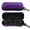 Purple, variant on Multi-Purpose Storage Bag, Black Portable Travel Organizer Pouch for Clothes Toiletries, Durable Zippered Bag