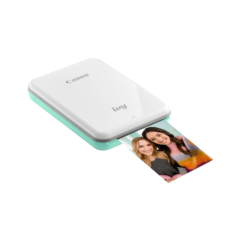 Canon IVY Mini Photo Printer, Mint Green, Bluetooth, 2x3 Photos