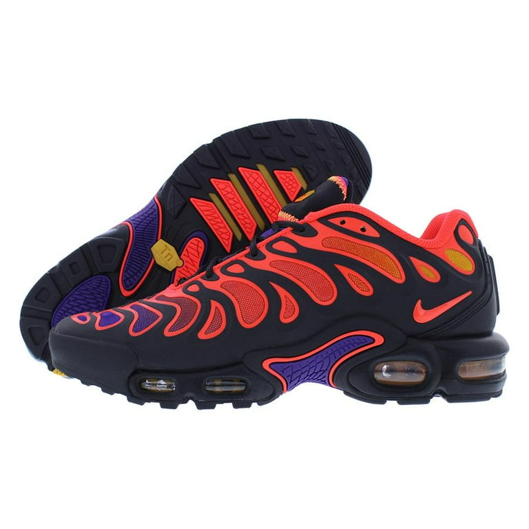 NIKE★AIR MAX PLUS DRIFT★BLACK/PURPLE/ORANGE/BRIGHT CRIMSON Men's Nike Air Max Plus Drift Black/Bright Crimson (FD4290