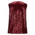 thumbnail image 4 of fatyb Womens Sequin Tank Tops Sleeveless Crew Neck Sparkly Shirts Fashion Glitter Clubwear Tops for Party, 4 of 6