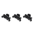 thumbnail image 1 of Pasadores para el cabello Qarigey Chica Profesional Headwear Cola de Caballo Negro CBP263622, 1 of 1