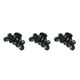 thumbnail image 1 of Pasadores para el cabello Qarigey Chica Profesional Headwear Cola de Caballo Negro CBP263622, 1 of 1