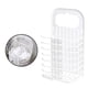 thumbnail image 2 of Wosthever Cesta de lavandería plegable Cesta de almacenamiento de ropa montada en la pared Cesto de ropa de portátil Cesta de de Juegos de accesorios de baño blanco, 2 of 6