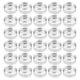 thumbnail image 2 of 150pcs Diy Candilla Soporte de aluminio Pequeñas latas de vela de té Candelador de vela Velores votivas Jar Cabas de velas, 2 of 5