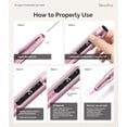 thumbnail image 7 of MelodySusie Cordless Portable Nail Drill, 25,000 RPM PC180G Rechargeable Nail E-file Kit, with Drill Bits & Sanding Bands, Pink, 7 of 7