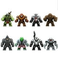 thumbnail image 3 of JoyRide 12PCS Big guy & Superhero Warriors Mini Figures – Hulk & Venom | Classic Building Brick Set for Kids, 3 of 8