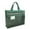 Green, variant on CasaChic Extra Large Art Bag - Transparent Mesh Zipper Case, Spacious Organizer for Art Supplies, Stationery & More, Easy Storage