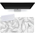 thumbnail image 3 of Gaming Mouse Pad Extended Large XXL Desk Pad Mat 34.65 x 15.75 Inches Keyboard Laptop Computer Mousepad with Non-Slip Base Stitched Edge for Home Office Gaming Work, 3 of 5