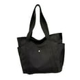 thumbnail image 2 of Bolso de hombro para mujer, moderno, para uso universitario, para viajes al aire libre, fiestas y vacaciones. Negro, 2 of 8
