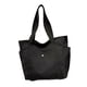 thumbnail image 3 of Bolso de hombro para mujer, bolso escolar de lona a la moda para viajes, fiestas, verano y trabajo. Negro, 3 of 9