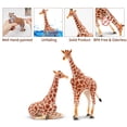 thumbnail image 4 of Figuras de animales Toymany Giraffe Family, 4 unidades para niños a partir de 3 años, 4 of 9