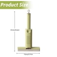thumbnail image 4 of Basdi Handheld Mop, Handheld Sponge Mop - Compact Cleaning Tool for Toilet and Bathroom | Absorbent, Easy Wring, Reaches Tight Spaces for Quick Cleanups, Bathroom Scrubber, Light Yellow, 4 of 8