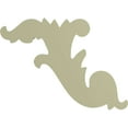 thumbnail image 4 of Ekena Millwork 15 3/4"W x 7 1/8"H x 1"P Loera Scroll Onlay, Right, 4 of 6