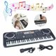 thumbnail image 5 of Teclado de piano para niños, teclado electrónico multifunción de 61 teclas, juguete educativo, piano portátil para niños principiantes, niñas y niños, 5 of 8