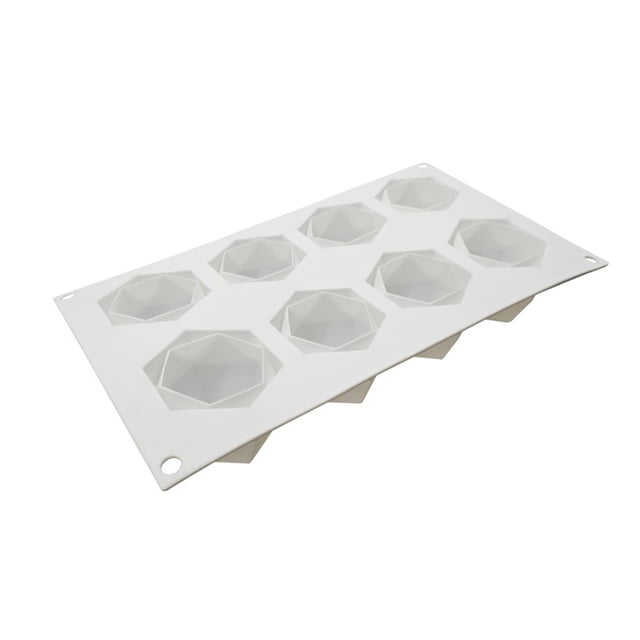 Inteprter Mousse pastel helado molde DIY hornear chocolates bandeja de hielo para hornear Herramientas y accesorios para hornear No.01 Inteprter HA003613-01
