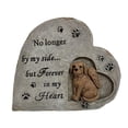 thumbnail image 3 of Piedra conmemorativa Mascota Lápida Perro Memorial Regalos Decoración Resistente a la intemperie Lápida para perro Tumba para jardín Patio, 3 of 9