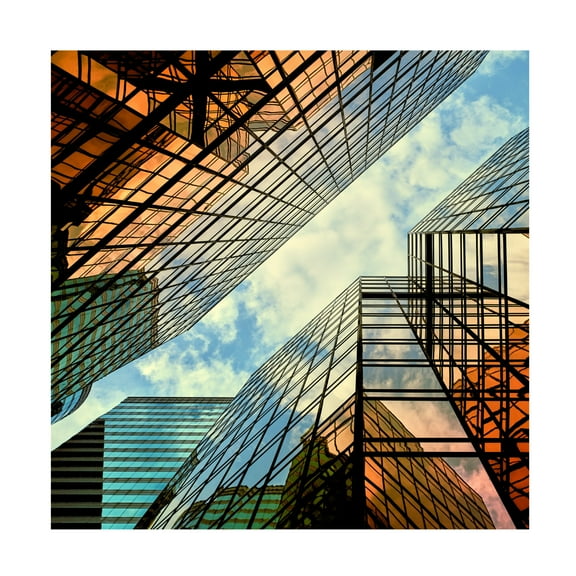 Trademark Fine Art Fabrizio Massetti Colorful Mirrors. Canvas Wall Art