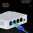 thumbnail image 4 of 6 Pcs 4 Ports 1 à 3 Ports Extension PoE Passive Cascadable IEEE802.3Af 100Mbs pour Transmission IP Répéteur Switch NVR IP, 4 of 7