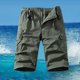 thumbnail image 1 of WILLBEST Pantalones Cortos Casuales de Mezclilla para Hombre, Pantalones Cortos de Mezclilla de Moda y Ocio de Verano para Hombre, Pantalones Casuales de Verano Sueltos para Hombre, 1 of 3