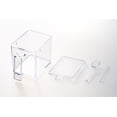 thumbnail image 6 of Yamazaki Home Spice Container - Two Sizes, White, ABS Plastic, Large, 2.75 cups, 650 milliliters, Handles, No Assembly, 6 of 7