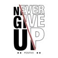 thumbnail image 2 of Camiseta básica para mujer verano SuaveNever Give Up" Inspirational Quote Women's T-Shirt - Casual Crew Neck, Short Sleeve, Stretchy Polyester Blend, Machine Washable - Perfect for Summer & Casual A, 2 of 6