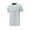 Gray, variant on Men Solid Split Hem Short Sleeve Summer Outdoor Cool Breathable Casual Tops