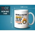 thumbnail image 6 of Dataset Bike on Fire Mug White 11oz - Pastor Like Bike on Fire - Pastor Job Occupation Bestie Graduation Coworker Birthday Funny Sarcasm, 6 of 7