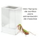 thumbnail image 2 of REPTI ZOO Mini Terrario de Acrílico para Reptiles, 12cmx10cmx20cm de 2.4 Lt, Caja de Cría de Reptiles, Terrario para Tarántula, Escorpión, Isópodos, Cucaracha, Invertebrados, Insectos y Mantis REPTI ZOO Mini Terrario de acrilico, 2 of 11